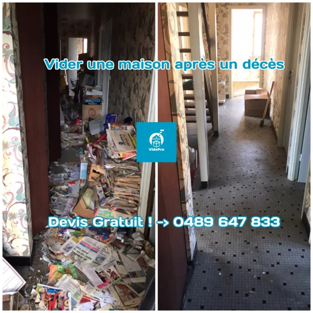 Vider une maison après un décès