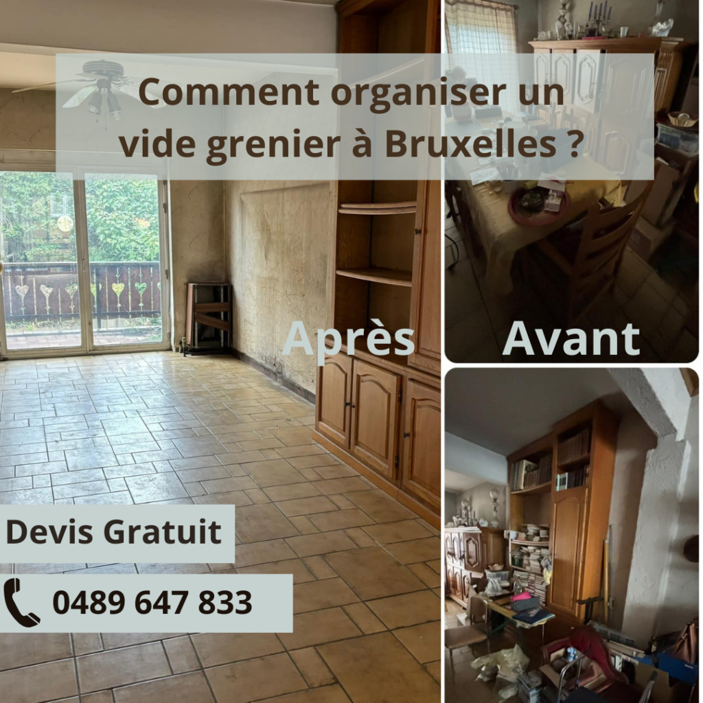organiser un vide grenier à Bruxelles