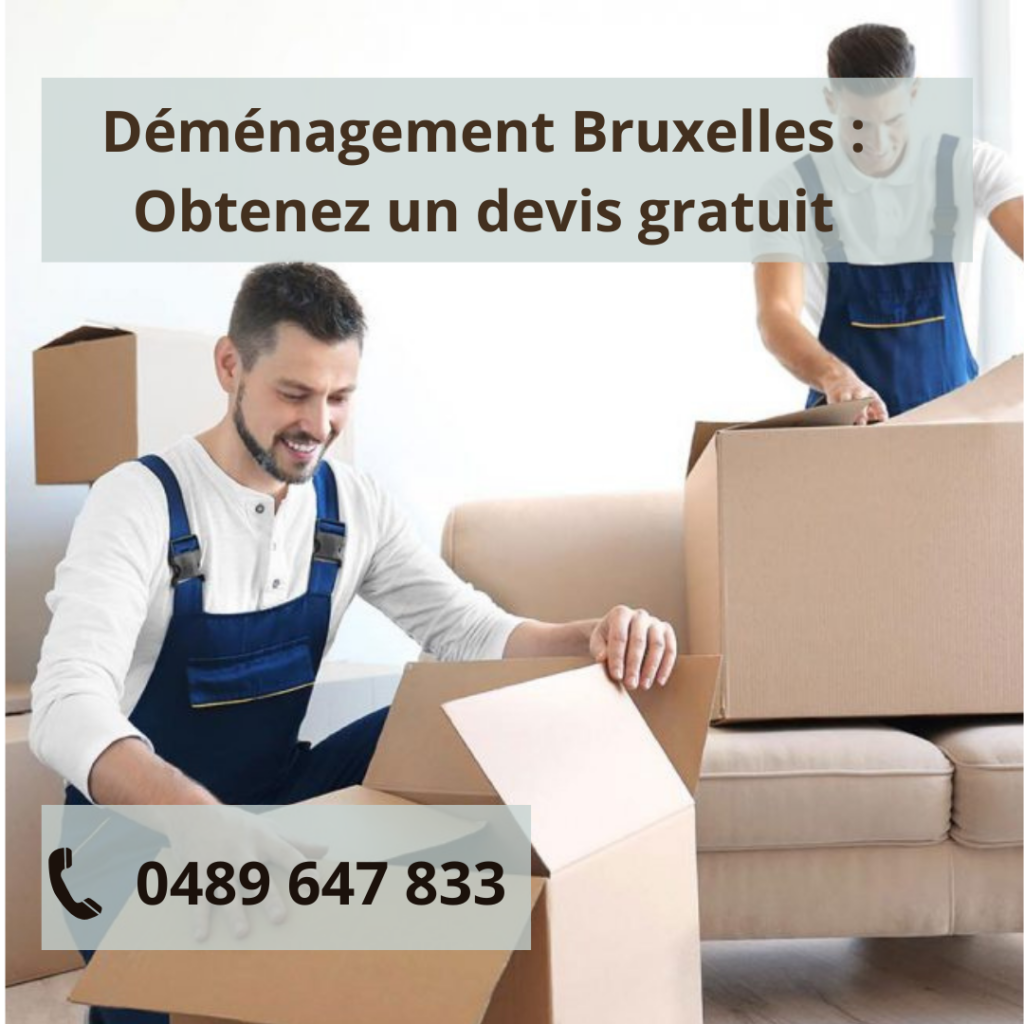Déménagement Bruxelles