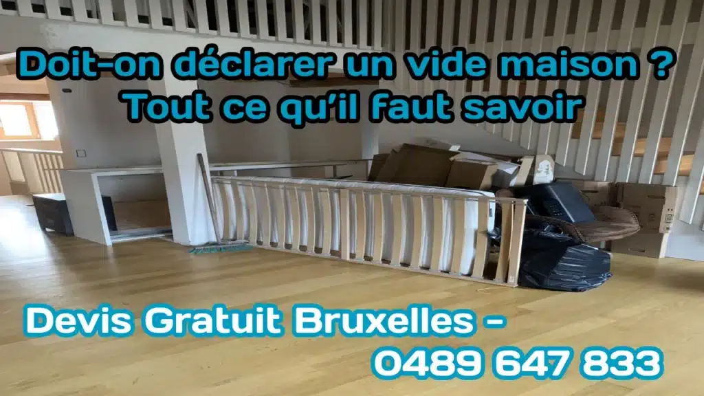 Doit-on déclarer un vide maison ?