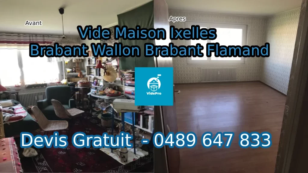 vide maison Ixelles