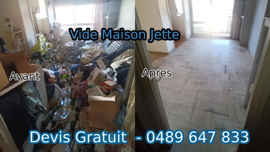 Vide maison à Jette