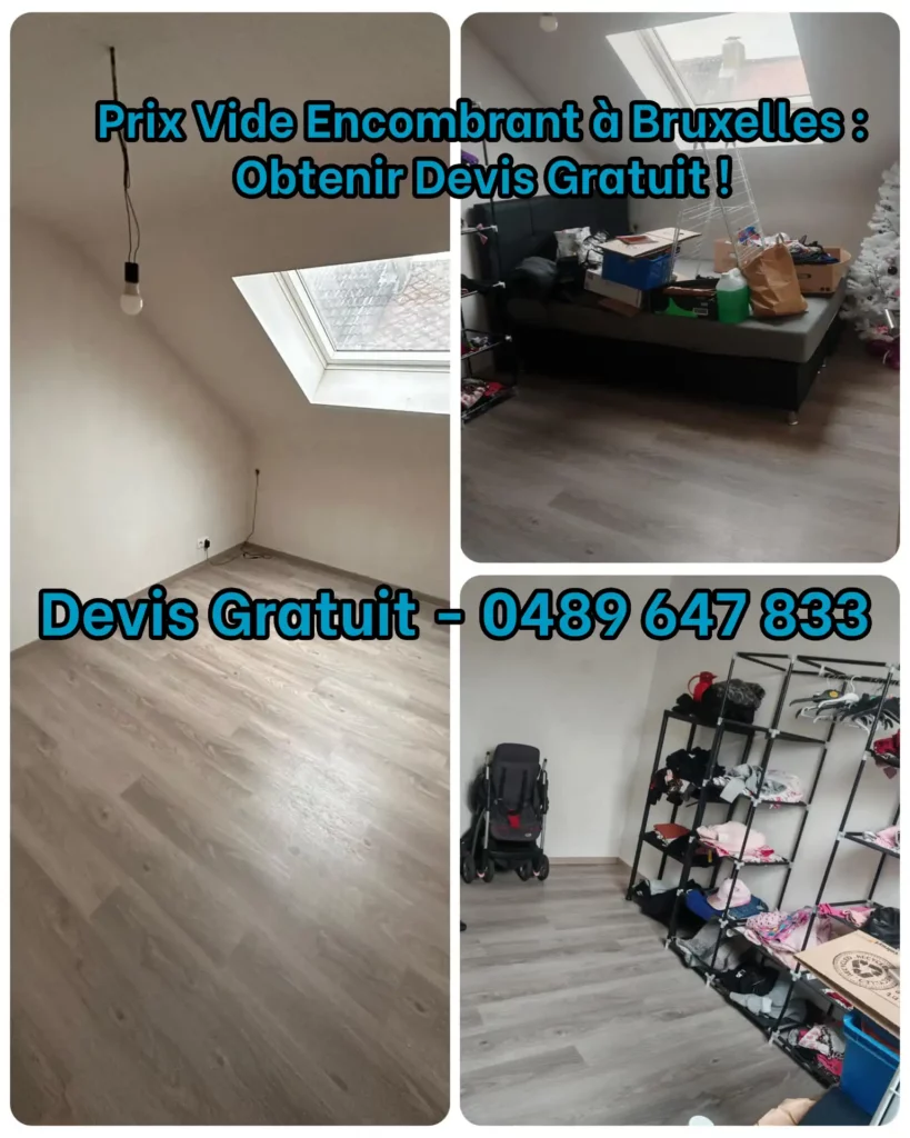Prix Vide Encombrant à Bruxelles