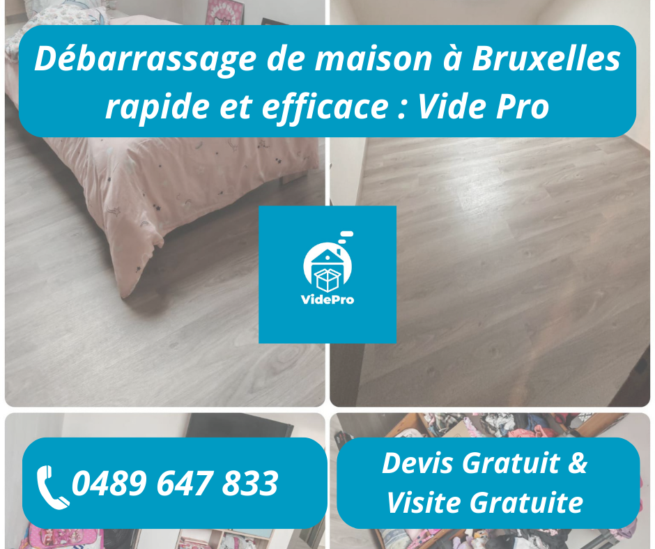 Débarrassage de maison à Bruxelles