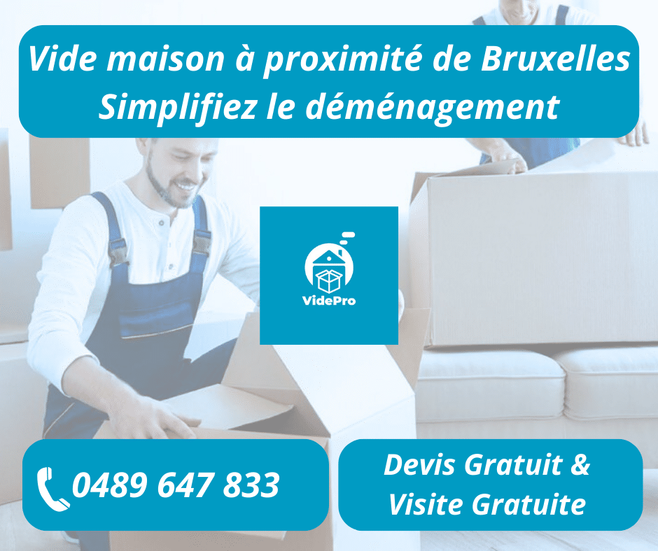Vide maison à proximité de Bruxelles