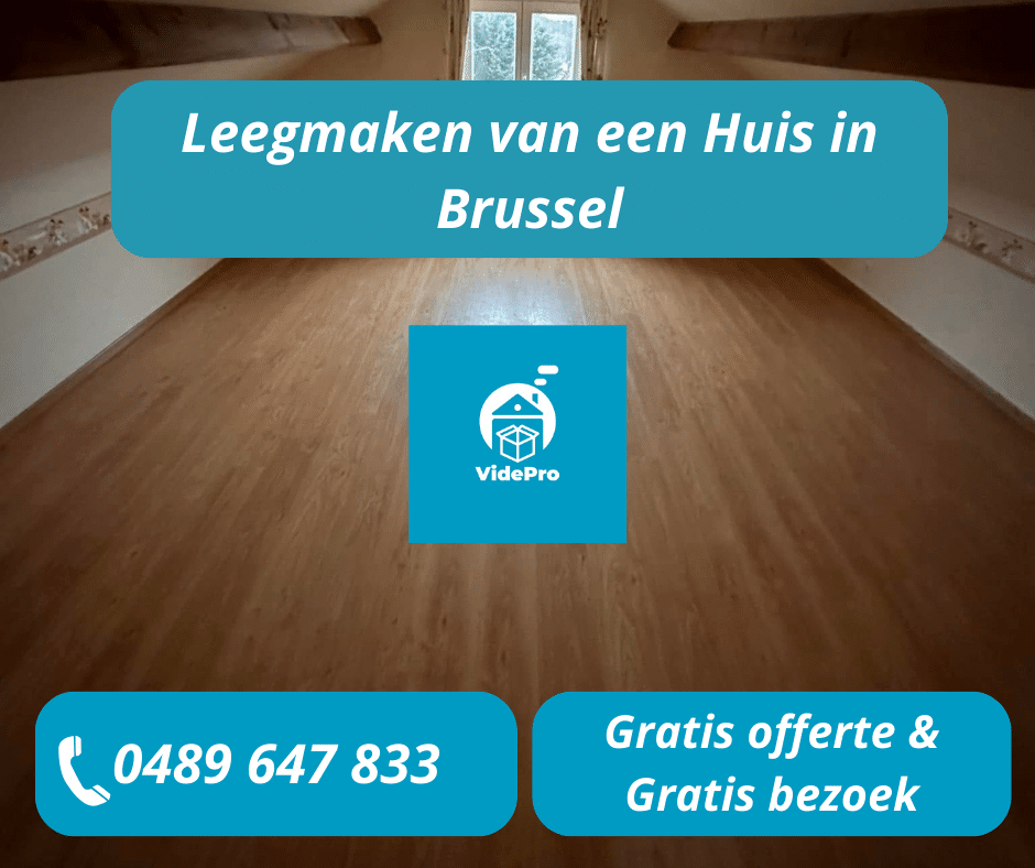 Leegmaken van een Huis in Brussel