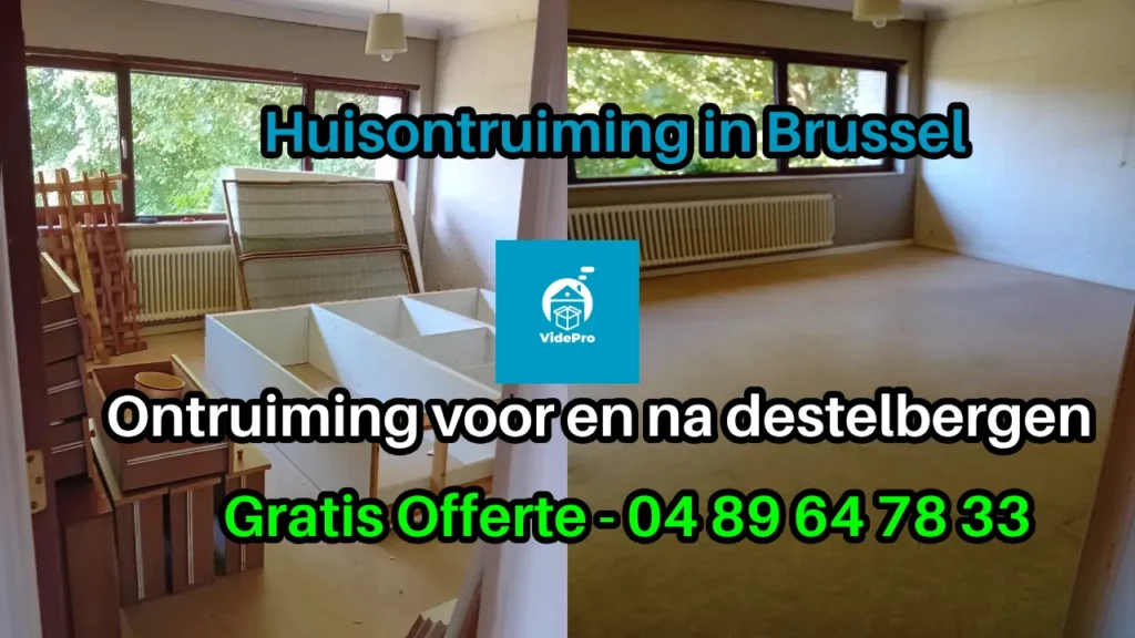 Huisontruiming in Brussel