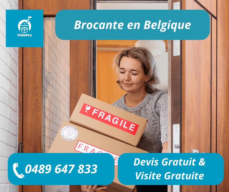 Brocante en Belgique