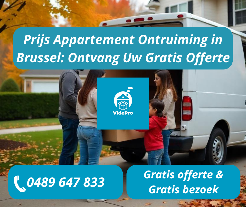 Prijs Appartement Ontruiming Brussel