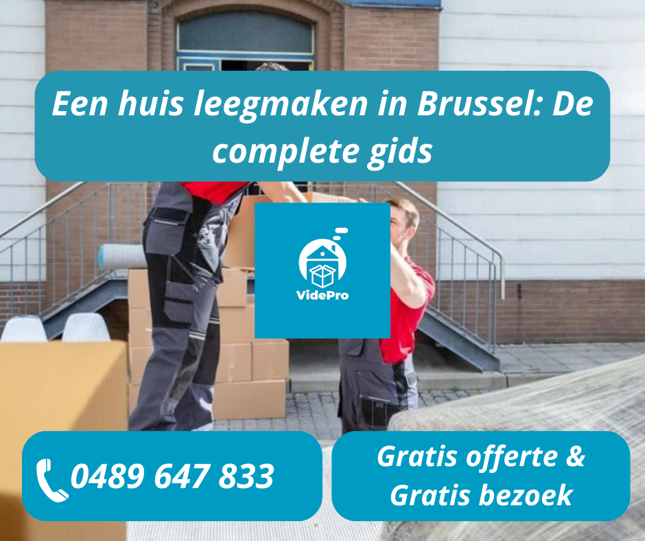 Een huis leegmaken in Brussel