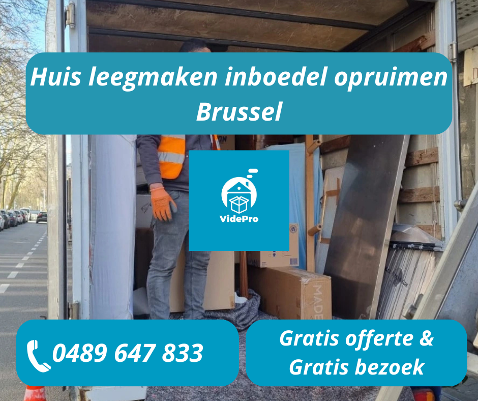 Huis leegmaken inboedel opruimen Brussel