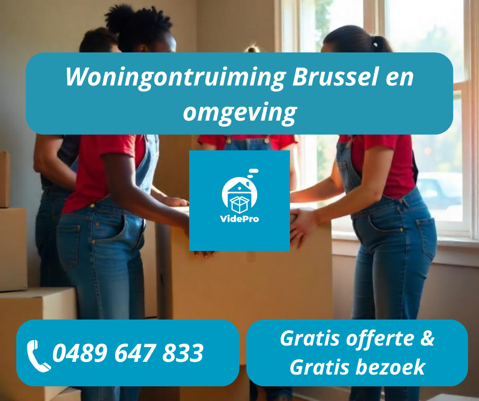 Woningontruiming Brussel en omgeving