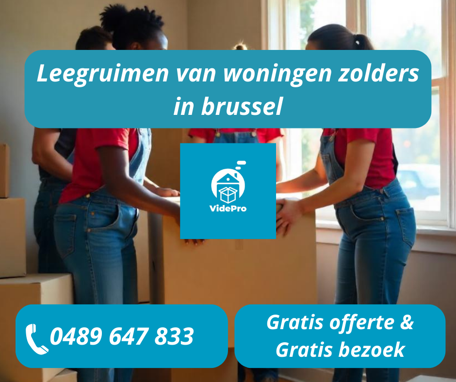 Leegruimen woningen zolders Brussel