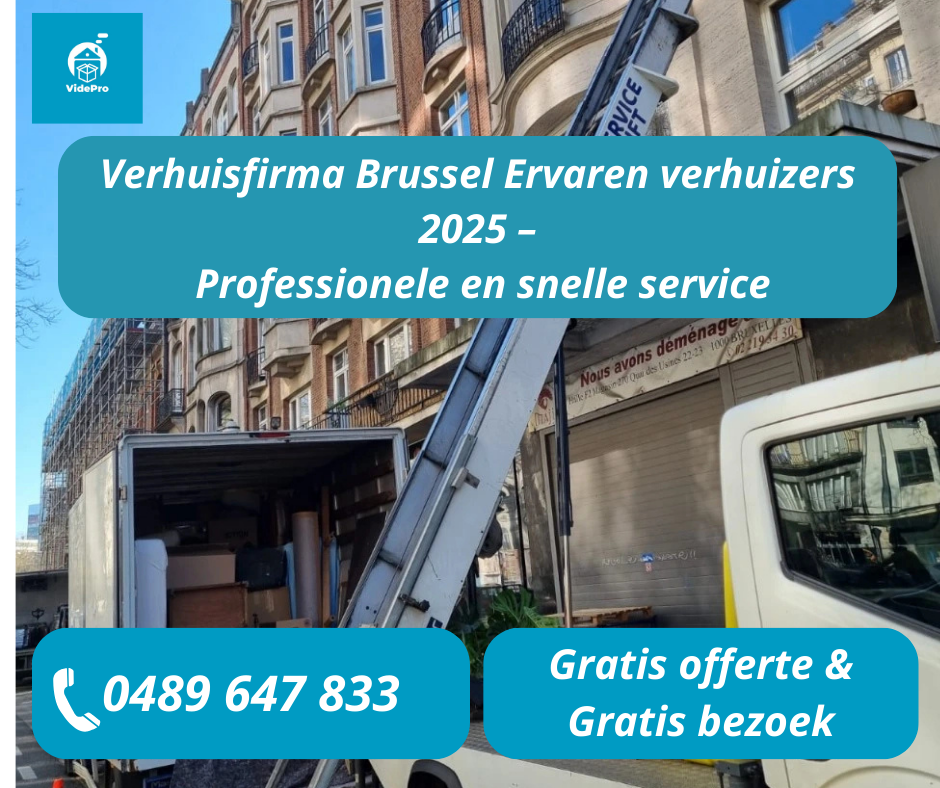 Verhuisfirma Brussel Ervaren verhuizers