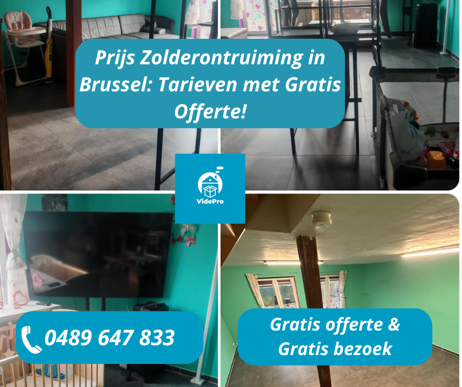 Prijs Zolderontruiming in Brussel