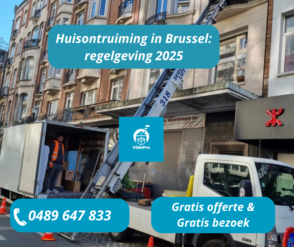 Huisontruiming in Brussel: regelgeving 2025