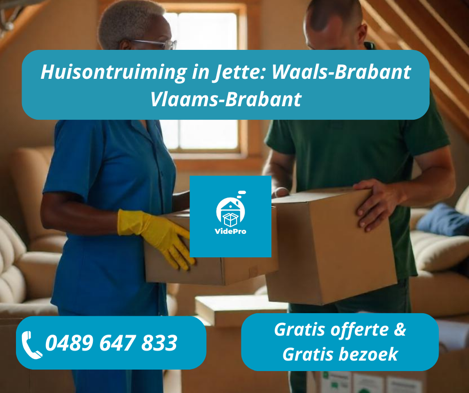 Huisontruiming in Jette