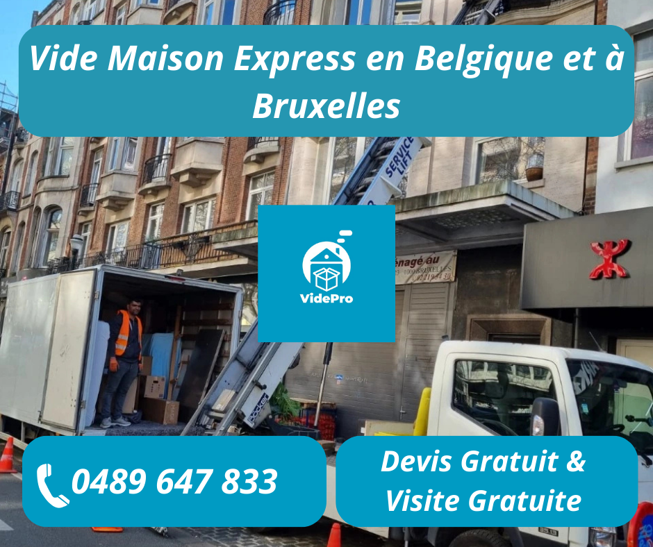 Vide Maison Express en Belgique et à Bruxelles